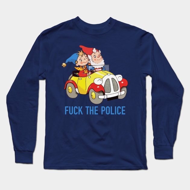 Fuck the police Long Sleeve T-Shirt by Toby Wilkinson